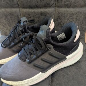 Adidas Black and Gray Sneakers